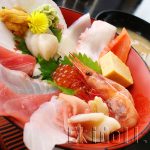 海鮮丼（ヤマサ水産株式会社：那珂湊おさかな市場）